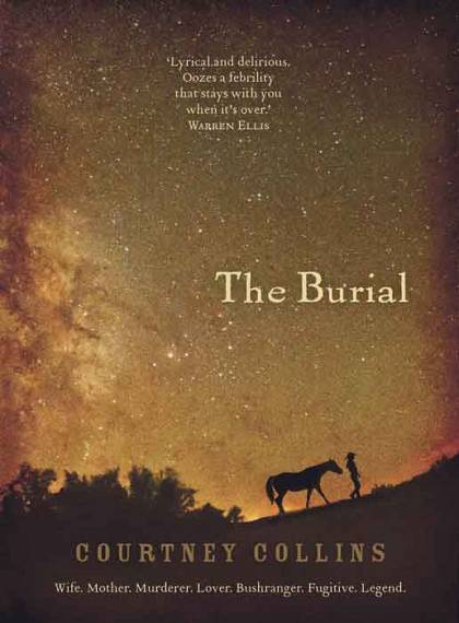 the burial